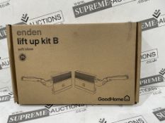 PALLET TO CONTAIN 240 X BRAND NEW GoodHome Enden Soft-close 107° Bridging door hinge, Pack of 1 -