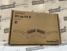 PALLET TO CONTAIN 240 X BRAND NEW GoodHome Enden Soft-close 107° Bridging door hinge, Pack of 1 -