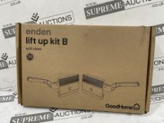 PALLET TO CONTAIN 240 X BRAND NEW GoodHome Enden Soft-close 107° Bridging door hinge, Pack of 1 -