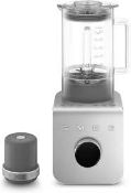 Smeg BLC02WHMUK High Performance Blender with 1.5L Jug, 1400W,. - SR2.4.1. RRP £499.00.