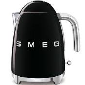 SMEG KLF03BLUK Jug Kettle - Black. - SR2.3.9. RRP £199.00.