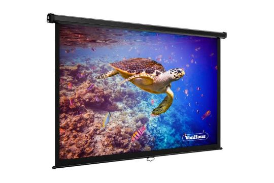 Boxed bundle of x6 90-Inch Pull-Down Projector Screen-SR5.1F