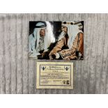 BRAND NEW GENUINE SIGNED Photograph Signed By James Bond Legend ROGER MOORE & Actor EDWARD DE