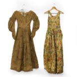 A Victorian day dress,