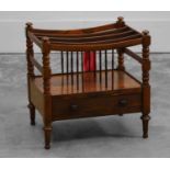 A Regency mahogany music Canterbury 19th century