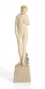 A Royal Worcester porcelain female nude figure Early 20th century