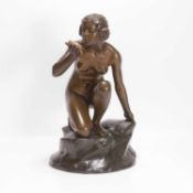 Rudolf Küchler (Austrian, 1867-1954) A patinated bronze figure