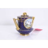 A Worcester porcelain teapot in the Meissen-style, late 18th century / early 19th century,