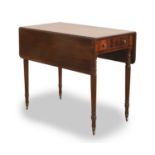 A mahogany Pembroke table, 19th century,