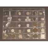 A collection of world coins, Roman and later,