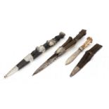 A Scottish dirk,