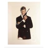 Robert McGinnis (American 1926-2025), 'Roger Moore - 007 (Diamond Dust)'