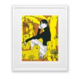 Kyne & Noncheleee (Collaboration), 'Untitled (Brown/Yellow)', 2024