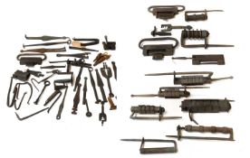 A Collection of Assorted Metal Padlocks, to include Persian, Kashmiri and Moroccan examples