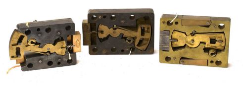 Three Assorted Safe Locks, including two Milner examples (no keys)