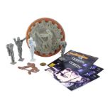 BATMAN RETURNS (1992) - Production-Made Gotham Plaza Model Miniatures and Crew Gift Plaque