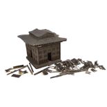 BATMAN BEGINS (2005) - League of Shadows Temple Model Miniature