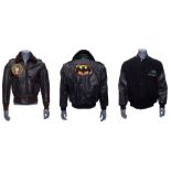 BATMAN (1989) / BATMAN FOREVER (1995) - Set of Three Crew Jackets