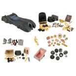 BATMAN (1989) - 21 Batmobile Model Miniature Mold Masters with a Collection of Production-Made Casti