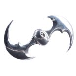 BATMAN FOREVER (1995) - Batman's (Val Kilmer) Metal Spring-Action Sonar Batarang