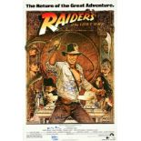 INDIANA JONES AND THE RAIDERS OF THE LOST ARK (1981) - Key Cast- and Crew-Autographed Poster