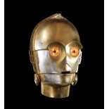 STAR WARS: THE EMPIRE STRIKES BACK (1980) - Light-Up C-3PO Head