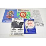 A collection of England 1966 world cup and other football memmorabillia to include England V Young