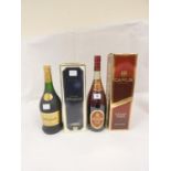 Camus V.S.O.P Grand cognac, 1 Litre, 40% vol, and Bisquit V.S.O.P fine champagne cognac, 1 Litre,