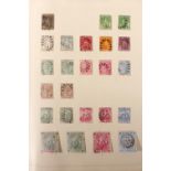 Stamp collection held in two well filled Stanley Gibbons Simplex albums to include 19th and 20th