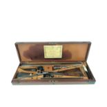 Fine mid Victorian 15 bore percussion cap side by side shotgun by J. Venables & Son, 99 St Aldate'