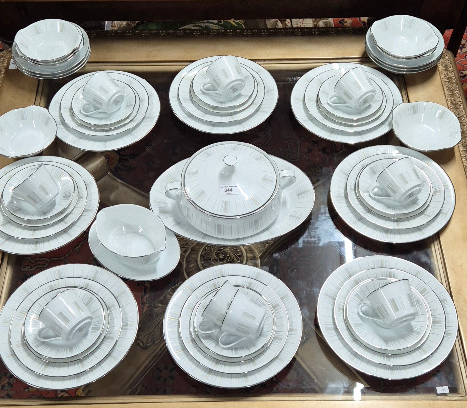 Noritake Isabella Pattern Dinner And Tea Service noritake-isabella-pattern-dinner-and-tea-service