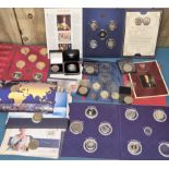 A Collection of Royal Mint, London Mint and other British Coins and sets.