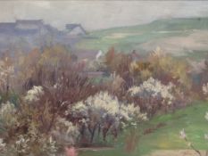 KÜNSTLER UM 1900, FRÜHLINGSLANDSCHAFT