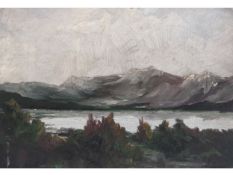 MALER UM 1900, GEBIRGSSEE