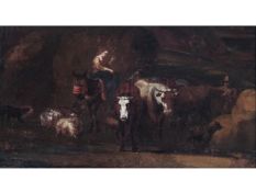 MALER AUS DER GRUPPE DER BAMBOCCIANTI, ITALO-FLÄMISCH, 17. JAHRHUNDERT