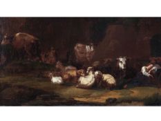 MALER AUS DER GRUPPE DER BAMBOCCIANTI, ITALO-FLÄMISCH