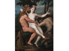 KÜNSTLER DES 16. JAHRHUNDETS, MYTHOLOGISCHE SZENE MIT HERKULES