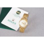 ROLEX OYSTER PERPETUAL DATE W/ GUARANTEE PAPERS REF. 15505 CIRCA 1963
