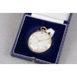 *NO RESERVE* GARRARD 9CT GOLD POCKET WATCH W/ BOX