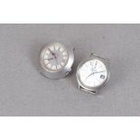 PAIR OF BULOVA ACCUTRON WATCH HEADS