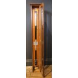 A cased scientific stick barometer, probably Griffin & George, early 20th century, the barometer