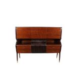 GRANDE MOBILE BAR/ CREDENZA CON VETRINA SUPERIORE