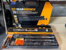 Gear Wrench 39pc Impact Socket Set, 4pc Ratchet set and Digital Torque Wrench