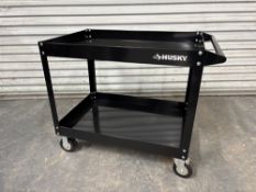 Husky 36in 2-Tier Cart