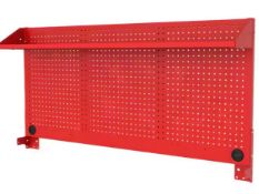 Husky 52in Modular Pegboard and Shelf