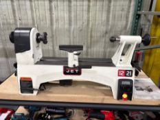 Unused Jet 12in - 21in Variable Speed Bench Top Wood Lathe
