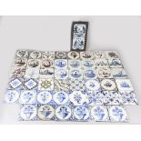 Lot of various tiles (48 pcs.)