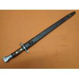 British 1888/1907 trials/experimental bayonet Trails bayonet with an 1888 pattern hilt for the