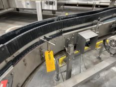 Krones Full Bottle Conveyor from Discharge of Labeler to Infeed of Krones Packers