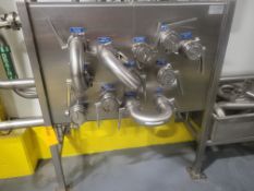 Stainless Steel 12 Port Flow Divert Panel
